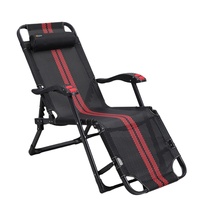 Chaise longue pliante simple réglable pour l'extérieur et le bureau Oeytree chaises longues pliantes zéro gravité