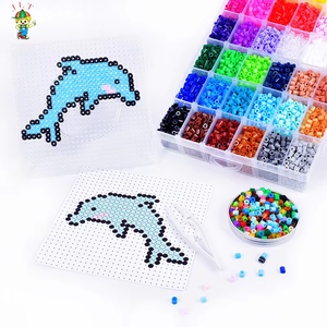 ลูกปัดฮามะ 36 สี ขนาด 5 มม. คุณภาพสูง สำหรับงานฝีมือ DIY ทำจากวัสดุ EVA เหมาะสำหรับเด็ก ขายส่ง - Product Image 4