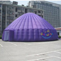 Dôme gonflable attrayant, tente gonflable en forme d'igloo pour événements
