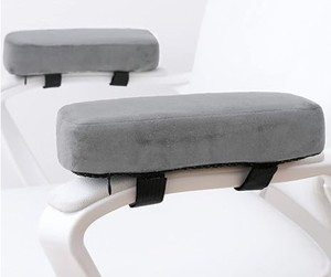 Bán buôn trở lại tay vịn ghế tay Gối tay vịn Miếng đệm mềm Bộ nhớ bọt cánh tay đệm cho ghế văn phòng - Product Image 4