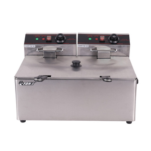 Gran capacidad 12L Comercial Eléctrico Tornato Patata/Donut/Embudo Tarta Freidora - Product Image 1