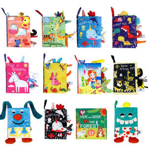 2023 gran oferta dinosaurio océano granja jungla cola animales libro de <span class=keywords><strong>cuentos</strong></span> bebé tela suave libro de tela <span class=keywords><strong>para</strong></span> bebé juguete - Product Image 2