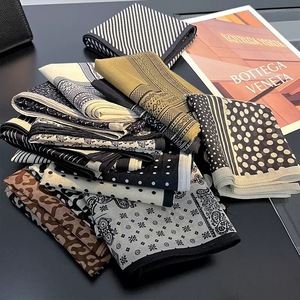 Bandana carré en coton respirant et anti-transpiration, foulard carré classique personnalisé en coton pour <span class=keywords><strong>homme</strong></span> - Product Image 2