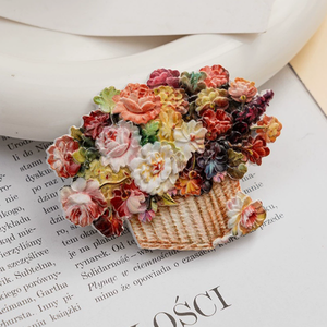 ชุดแม่เหล็กติดตู้เย็นรูปช่อดอกไม้เรซิ่น 3 มิติ สำหรับตกแต่งบ้าน ของขวัญสำหรับครู ของขวัญขึ้นบ้านใหม่ - Product Image 3