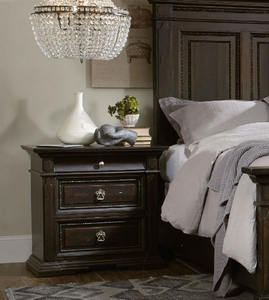 أثاث غرفة نوم أمريكي كلاسيكي من الخشب الصلب يمكن تصميمه حسب الطلب لسرير مزدوج وفندق وفيلا يمكن وضع أسعارها من المصنع مباشرة - Product Image 5