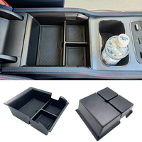 Organisateur de console centrale de voiture haut de gamme, boîte de rangement pour accoudoir, plateau de rangement pour BYD Atto 3 Yuan Plus 2022 2024 2025 Accessoires