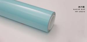 Film de protection de carrosserie de voiture PPF <span class=keywords><strong>bleu</strong></span> changeant de couleur, série Roll Paint, TPU auto-réparant, anti-rayures, anti-UV, garantie 10 ans - Product Image 2