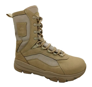 SFB56 Mens Tactical <b>Work</b> <b>Boots</b> <b>Black</b> Tan Desert <b>Boots</b> Durable Sole Abrasion Resistant Non Slip Safety <b>Work</b> Shoes Waterproof - Product Image 6