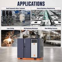 Compresseur d'air haute pression à haute efficacité 90 kW, type à vis, type split, pour applications de forage de roche