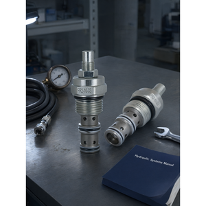 Vanne compensatrice de pression ELT FR2-10-33 en acier au carbone, à cartouche filetée hydraulique - Product Image 2
