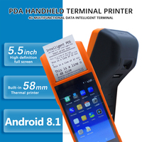 Nuevo estilo de 4 núcleos de alta calidad portátil electrónico Android máquina Registradora de mano Pos para la venta
