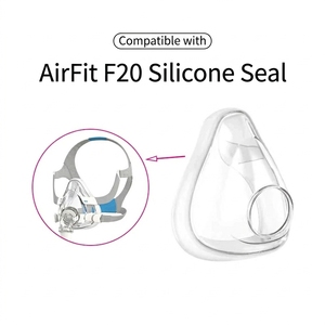 Conector de Codo para CPAP, Fácil de Ensamblar, Compatible con Máscaras de Silicona <span class=keywords><strong>AirFit</strong></span> <span class=keywords><strong>F20</strong></span>/F30, Repuesto de Sello de Marco, Accesorios para Ventilador - Product Image 6