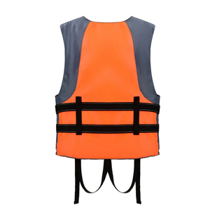 Gilet de sécurité <span class=keywords><strong>en</strong></span> mousse personnalisé avec logo couleur OEM pour travaux maritimes et interventions d'urgence, veste de sauvetage avec poches pour adulte - Product Image 2