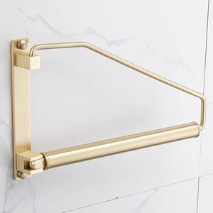 English Wall Mounted Folding Telescopic <b>Clothes</b> Drying <b>Rack</b> Double Layer Modern Storage For Bedroom And Balcony - Product Image 3