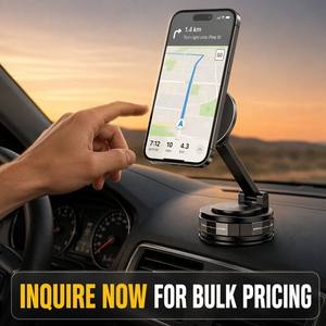 Soporte Magnético para Teléfono N52 con Rotación de 360 Grados °   Soporte Plegable de Aleación de Zinc para Tablero de Auto, Escritorio y Pared con Succión al Vacío, OEM, Personalizado, Venta al Por Mayor - Product Image 6