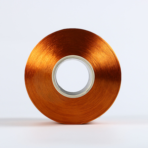 Nhà máy cung cấp giá rẻ giá tái chế nguyên liệu instock Đen FDY <span class=keywords><strong>PP</strong></span> sợi 75 36 FDY polyester sợi - Product Image 6