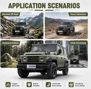 Nouveau SUV essence <span class=keywords><strong>4x4</strong></span> 212 T01, moteur turbo 2.0T, 5 places, haute garde au sol, véhicule tout-terrain - Product Image 3