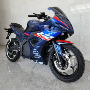 Motocicletas Deportivas Eléctricas de Alta Velocidad, Nuevas, con Ruedas Grandes de 17'', 100% Eléctricas, 5000W, Fabricante - Product Image 6