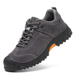 Pelliccia tornita in pura pelle anti-sfondamento anti-perforazione antiscottatura <span class=keywords><strong>scarpe</strong></span> <span class=keywords><strong>antinfortunistiche</strong></span> elettriche primavera, estate e autunno ISO - Product Image 2