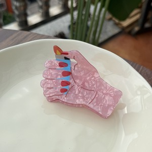 cigarette lighter hair clips In Stock Novelty Hair Clips Safe & High-Quality Acetate