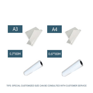 Rouleau de film de <span class=keywords><strong>transfert</strong></span> thermique DTF PET pour imprimante numérique à jet d'encre, motifs imprimables DTF en gros pour T-shirts, 30cm, 60cm, 33cm - Product Image 2