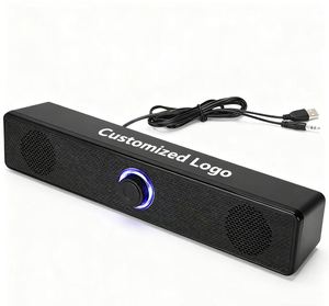 X919 2025 Professional Portable Usb Card Wireless Audio Bt Speaker <b>Led</b> <b>Light</b> Sound <b>Bar</b> for Computer Desktop With High Quality Au - Product Image 4