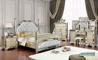 Coiffeuse en bois Offre Spéciale rétro miroir vanité ensemble commode armoire pour meubles de chambre