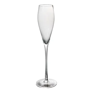 Projeto original Elegante Artesanal de Vidro De Vinho Branco Atacado tulip taça de champanhe flauta