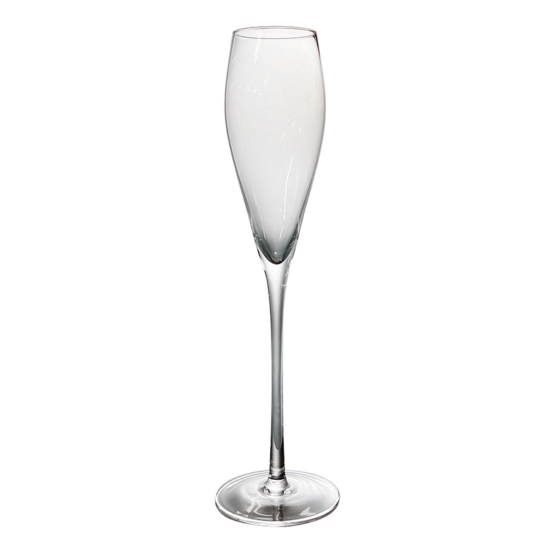 Champagne Glass with Golden Rimmed Custom