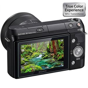 Protecteur d'écran haute transparence en film AR pour appareil photo Sony <span class=keywords><strong>NEX</strong></span> <span class=keywords><strong>f3</strong></span> - Product Image 5