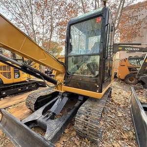 Excavatrice sur chenilles <span class=keywords><strong>d</strong></span>'<span class=keywords><strong>occasion</strong></span> CAT 305.5E, <span class=keywords><strong>d</strong></span>'origine japonaise, <span class=keywords><strong>mini</strong></span>-excavatrice de 5,5 tonnes pour la construction - Product Image 5