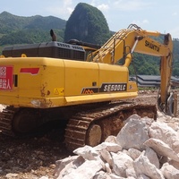 Excavator Crawler Bekas Shantui SE500LC-9W 50 Ton Termasuk Suku Cadang Gratis untuk Proyek Penggalian Tambang, Pemotongan Jalan dan Lereng