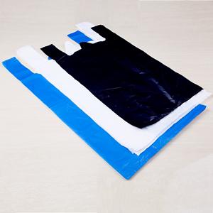 ถุงช้อปปิ้งพลาสติก PE สีฟ้าแบบย่อยสลายได้ - Product Image 5