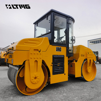 Chine Prix d'usine 6 tonnes Double tambour rouleau de route compacteur municipal machine Kama moteur pompe à engrenages rouleau de route de haute qualité