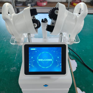 Masseur à rouleaux de bureau à trois roues, rouleau facial électrique, massage par vibration LS0955Z - Product Image 1