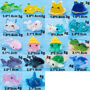 Figurines d'animaux miniatures populaires, accessoires pour maison de poupée, décorations de jardin, statues en résine - Product Image 5