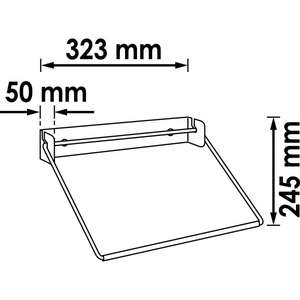 VIGOR - V6397 Support pour bobine de papier, pivotant-EAN 4047728069793 ROLLING WORKSHOPS ACCESSOIRES - Product Image 2
