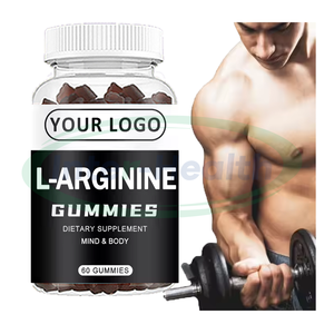Ausreson L-Arginine Fitness & Body Suppléments de santé nutritionnels Pré-entraînement l Gommes au chlorhydrate d'arginine Hcl - Product Image 1