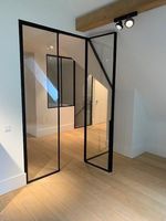 Ventanas Fijas de Acero Estilo Industrial para el Mercado Estadounidense, para Divisiones de Oficina