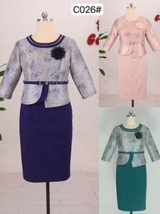 Ropa de Tallas Grandes para Mujer, Vestido Elegante de Alta Calidad Estilo Americano para Iglesia - Product Image 6