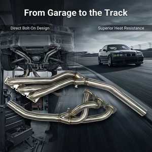 BM-01H Mejor Precio de Fábrica para Colector de Escape con Diámetro Exterior de 42 mm, Colector <span class=keywords><strong>Turbo</strong></span> T3/T4 Pulido para <span class=keywords><strong>BMW</strong></span> <span class=keywords><strong>E30</strong></span> E34 24V M50/M52/S50/S52 - Product Image 3