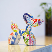 Nouveau design créatif couleur ballon chiens desgin personnalisé ballon chien figure décorative licorne ornement pour la décoration de la maison