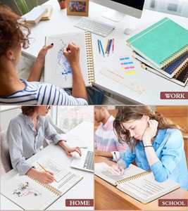 Premium Waterproof Durable Spiral Notebook Anti-Drop A4 B5 <b>A5</b> Leather Notebook with Elastic Band Student Thick Paper <b>Notepad</b> - Product Image 5