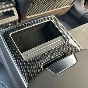 มือจับประตูและชุดแต่งภายในคาร์บอนไฟเบอร์แท้ใหม่สำหรับ Audi A6 2018-2023 Allroad Avant Trim สำหรับปี 2020-2022 - Product Image 3