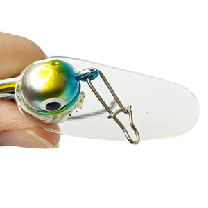 Yenilenebilir jig balıkçılık lures 19g chatterbait kurşun kafa silikon etekler spinner balıkçılık lures <span class=keywords><strong>Scrounger</strong></span> Jigheads - Product Image 5