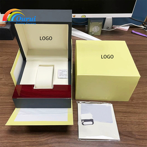 Cajas y estuches de madera de lujo al por mayor para relojes de hombre y mujer, con logotipo personalizado, estuche de regalo para reloj de marca, disponibles en stock. - Product Image 1