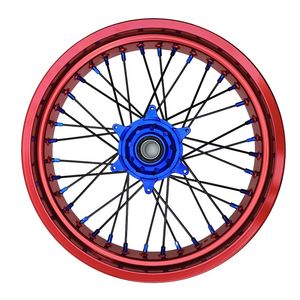 Juego de Ruedas Supermoto de Aluminio CNC 7116-T6 de <span class=keywords><strong>17</strong></span> Pulgadas 3.5 5.0 para Beta <span class=keywords><strong>300</strong></span>, Piezas de Motocicleta Todoterreno, Llantas - Product Image 1