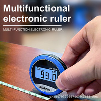 Mètre ruban électronique multifonctionnel pour surfaces droites et courbes, mesureur de distance, jauge de diamètre d'arc cylindrique, règle à roue SK-001A