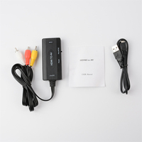 Câble HDMI vers AV et RCA 100 cm (3 pieds) 1080P AV2HDMI HDMI2AV, convertisseur de signal numérique 3 RCA pour TV, VHS, DVD, enregistrements