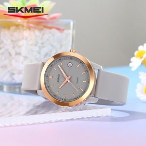 <span class=keywords><strong>Reloj</strong></span> SKMEI 2319 con Correa Híbrida de Silicona y Resina, Resistente al Agua 30M, <span class=keywords><strong>Reloj</strong></span> Juvenil para Adolescentes, Logotipo Personalizado, OEM, Venta al por Mayor, <span class=keywords><strong>Reloj</strong></span> para Niñas - Product Image 1